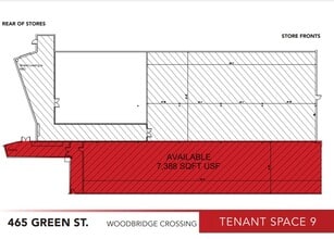 451-479 Green St, Woodbridge, NJ for lease Floor Plan- Image 1 of 1