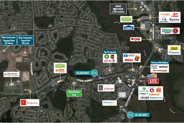 4699 Old Pleasant Hill rd, Kissimmee, FL à vendre - Aérien - Image 2 de 2