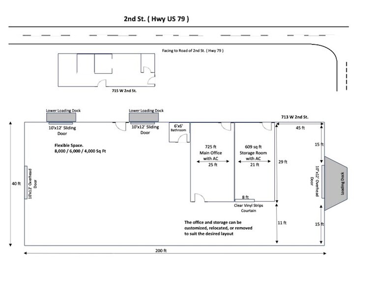713 W 2nd St, Taylor, TX à louer - Photo du bâtiment - Image 2 de 11