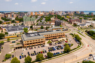 658-672 W Washington Ave, Madison, WI - aerial  map view