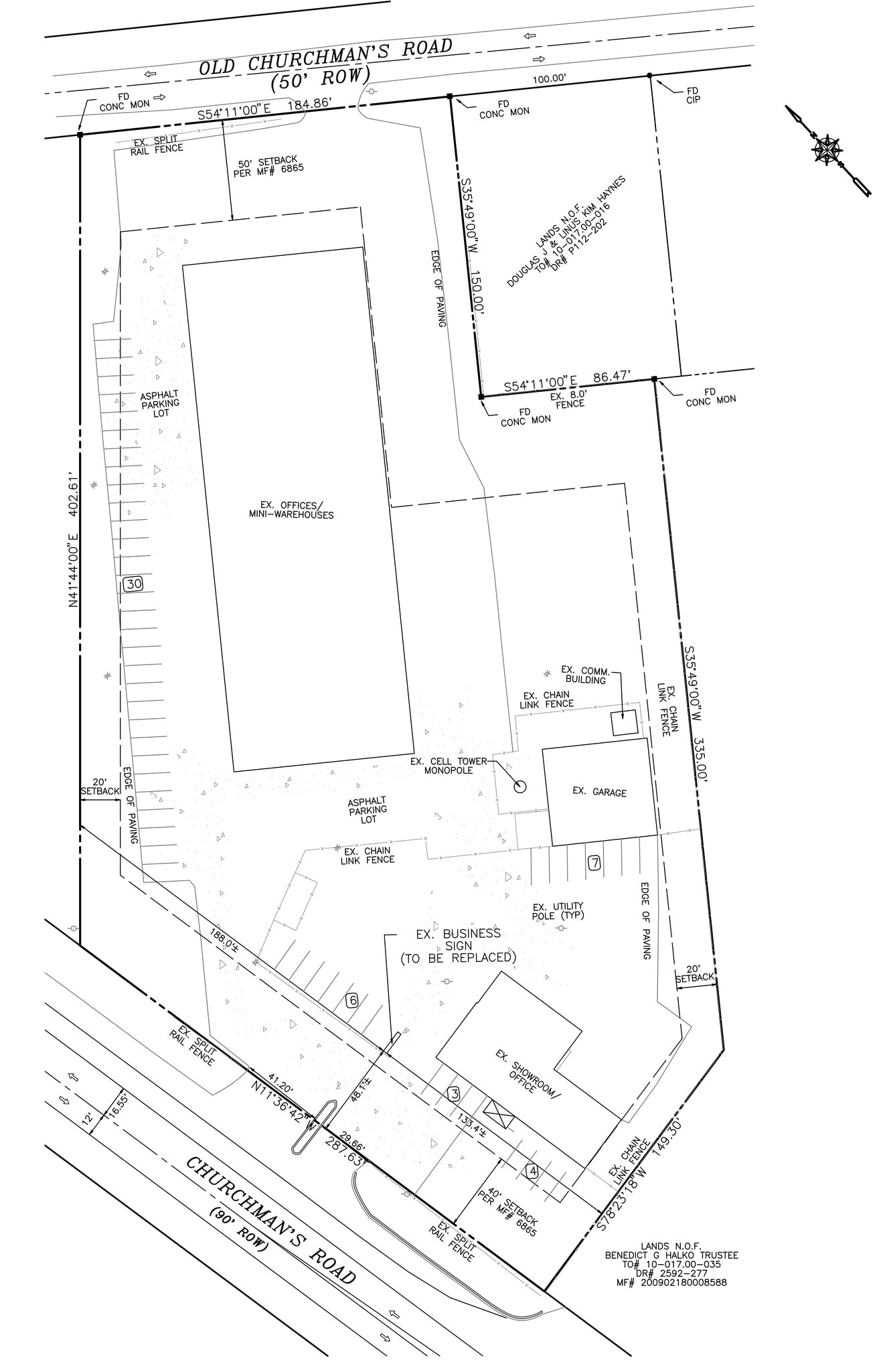 300 Churchmans Rd, New Castle, DE à louer Plan de site- Image 1 de 2