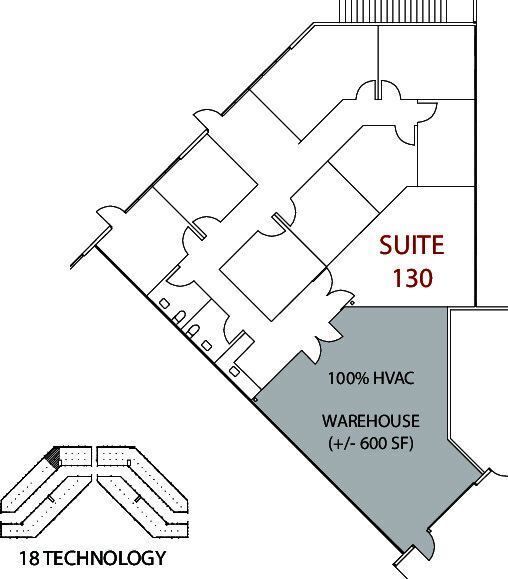 16 Technology Dr, Irvine, CA à louer Plan d’étage- Image 1 de 1