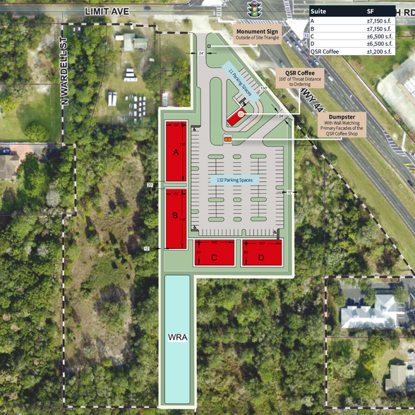 20010 US-441, Mount Dora, FL à louer - Plan de site - Image 2 de 2