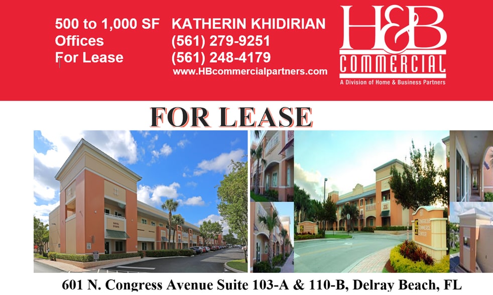 601 N Congress Ave, Delray Beach, FL for lease - Building Photo - Image 1 of 8