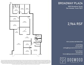 8800-8856 Broadway St, San Antonio, TX à louer Plan d  tage- Image 1 de 1