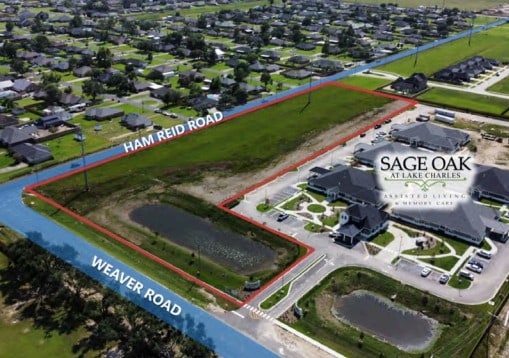 Ham Reid Rd, Lake Charles, LA for sale - Building Photo - Image 2 of 9