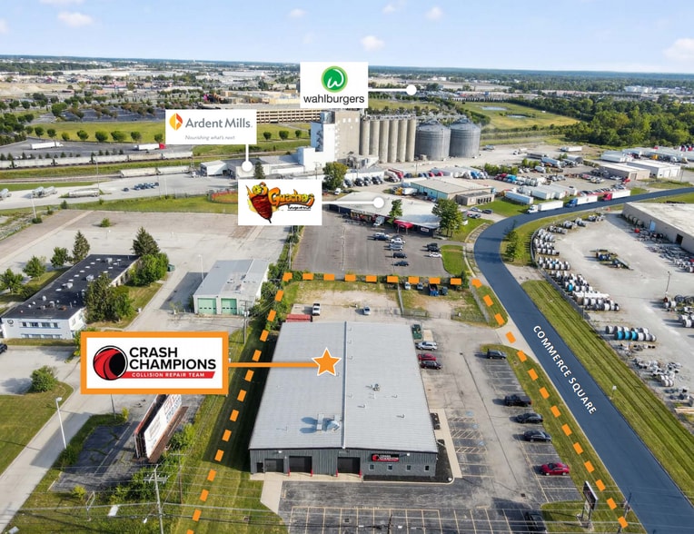 4000 Sullivant Ave, Columbus, OH for sale - Aerial - Image 2 of 7