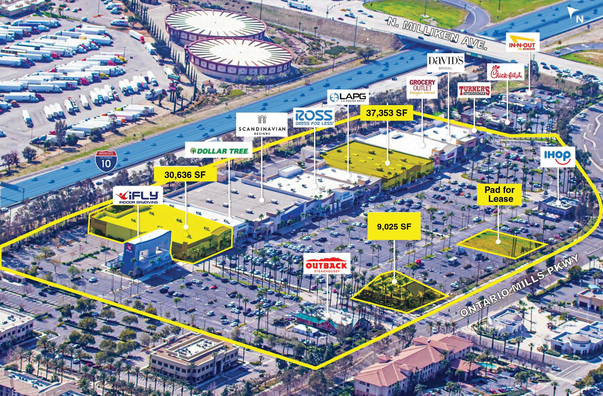 4400-4492 Ontario Mills Pky, Ontario, CA for lease Building Photo- Image 1 of 6
