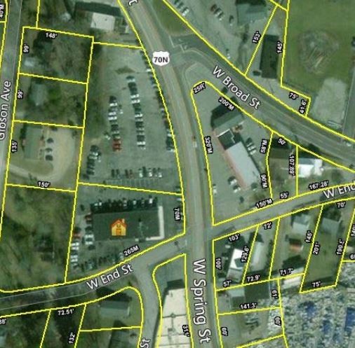 708 W Spring St, Cookeville, TN for sale - Aerial - Image 3 of 10