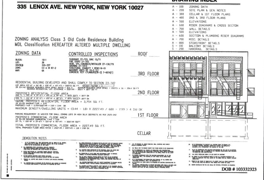 335-337 Malcolm X Blvd, New York, NY à vendre - Photo du bâtiment - Image 3 de 12