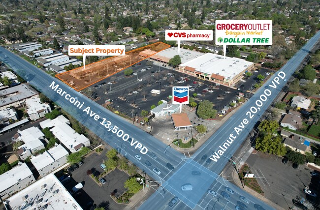 More details for 4949-4955 Marconi Ave, Carmichael, CA - Retail for Sale