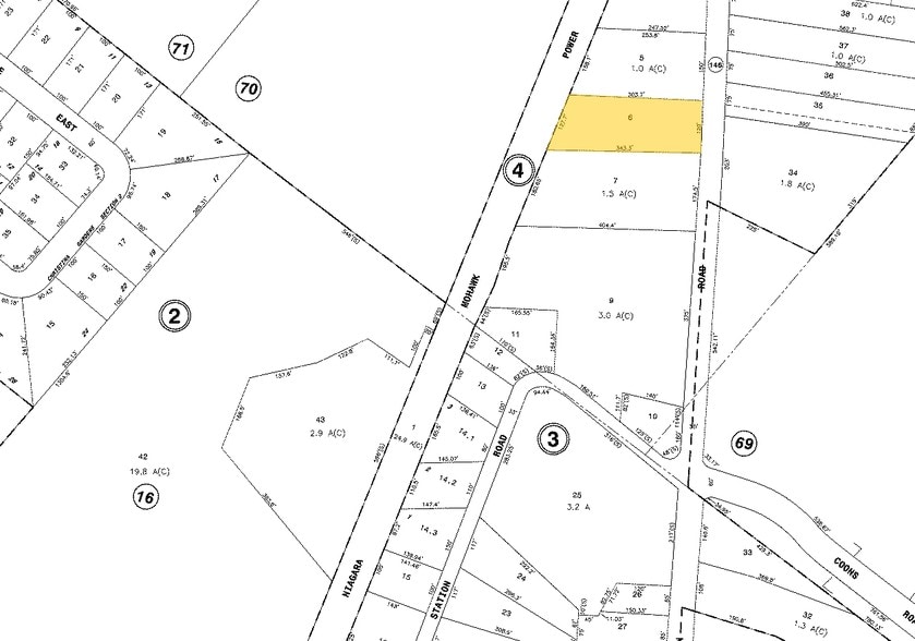 3418 Carman Rd, Schenectady, NY à vendre - Plan cadastral - Image 3 de 4