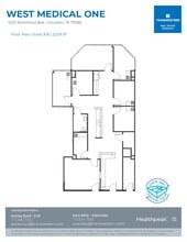 12121 Richmond Ave, Houston, TX à louer Plan d’étage- Image 1 de 2