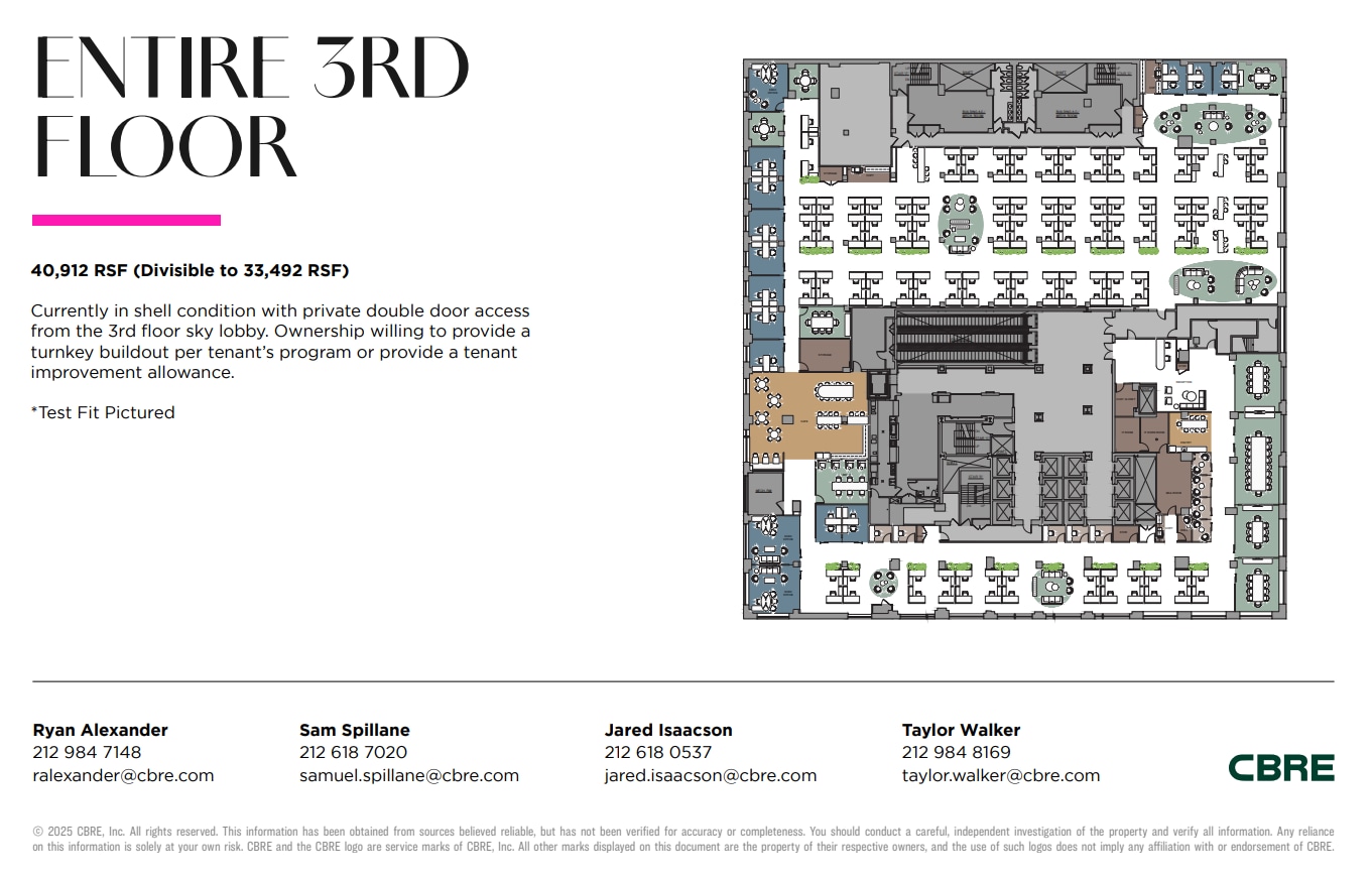 1501 Broadway, New York, NY à louer Plan d’étage- Image 1 de 4