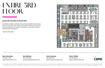 1501 Broadway, New York, NY à louer Plan d’étage- Image 1 de 4