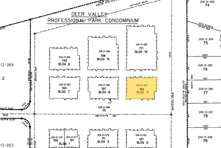 20045 N 19th Ave, Phoenix, AZ à vendre - Plan cadastral - Image 3 de 5