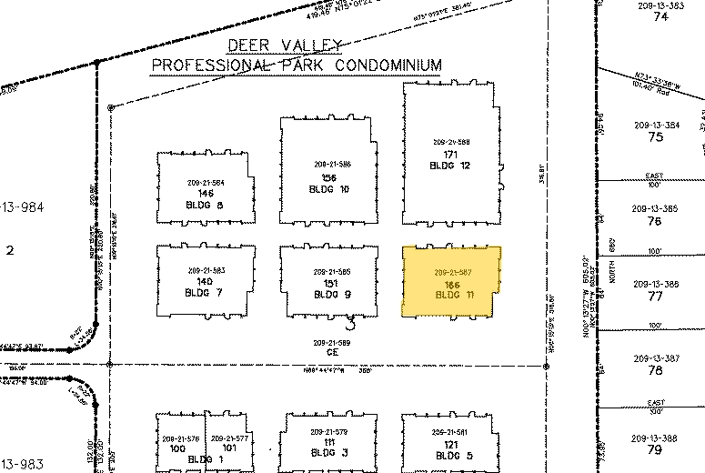 20045 N 19th Ave, Phoenix, AZ for sale - Plat Map - Image 3 of 5