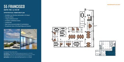 55 Francisco St, San Francisco, CA for lease Floor Plan- Image 1 of 1