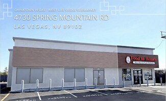 Plus de détails pour 4730 Spring Mountain Rd, Las Vegas, NV - Commerce de détail à louer