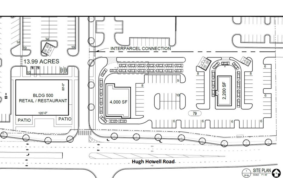 4680 Hugh Howell Rd, Tucker, GA for lease - Site Plan - Image 2 of 3