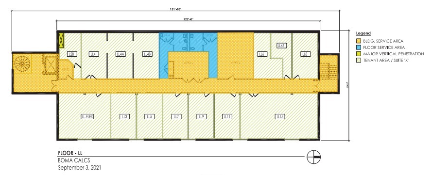 222 E Wisconsin Ave, Lake Forest, IL à louer Plan d  tage- Image 1 de 1