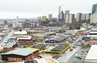 Grant Ave, Leeds, WYK - Aérien  Vue de la carte