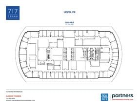 717 Texas Ave, Houston, TX à louer Plan d’étage- Image 1 de 1
