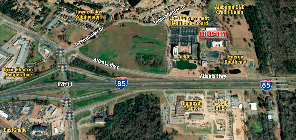 201 Technacenter Dr, Montgomery, AL à vendre - Aérien - Image 2 de 12