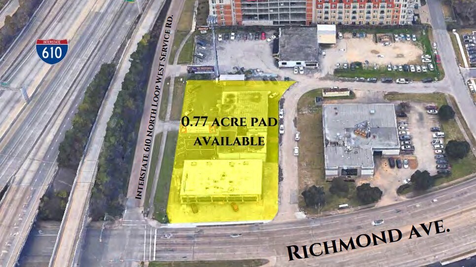 0 Richmond Ave, Houston, TX à louer - Aérien - Image 1 de 1