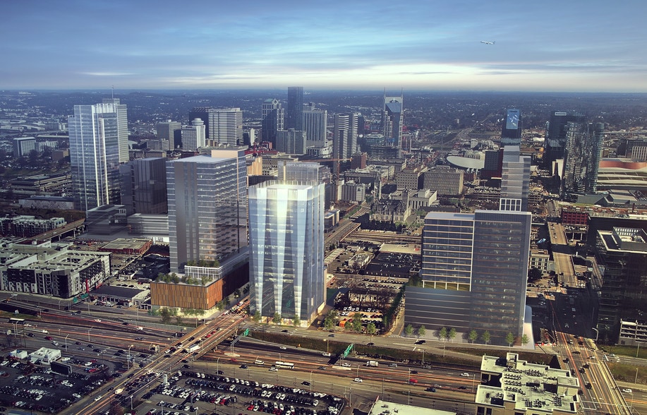 1221 Broadway, Nashville, TN for lease - Aerial - Image 2 of 30