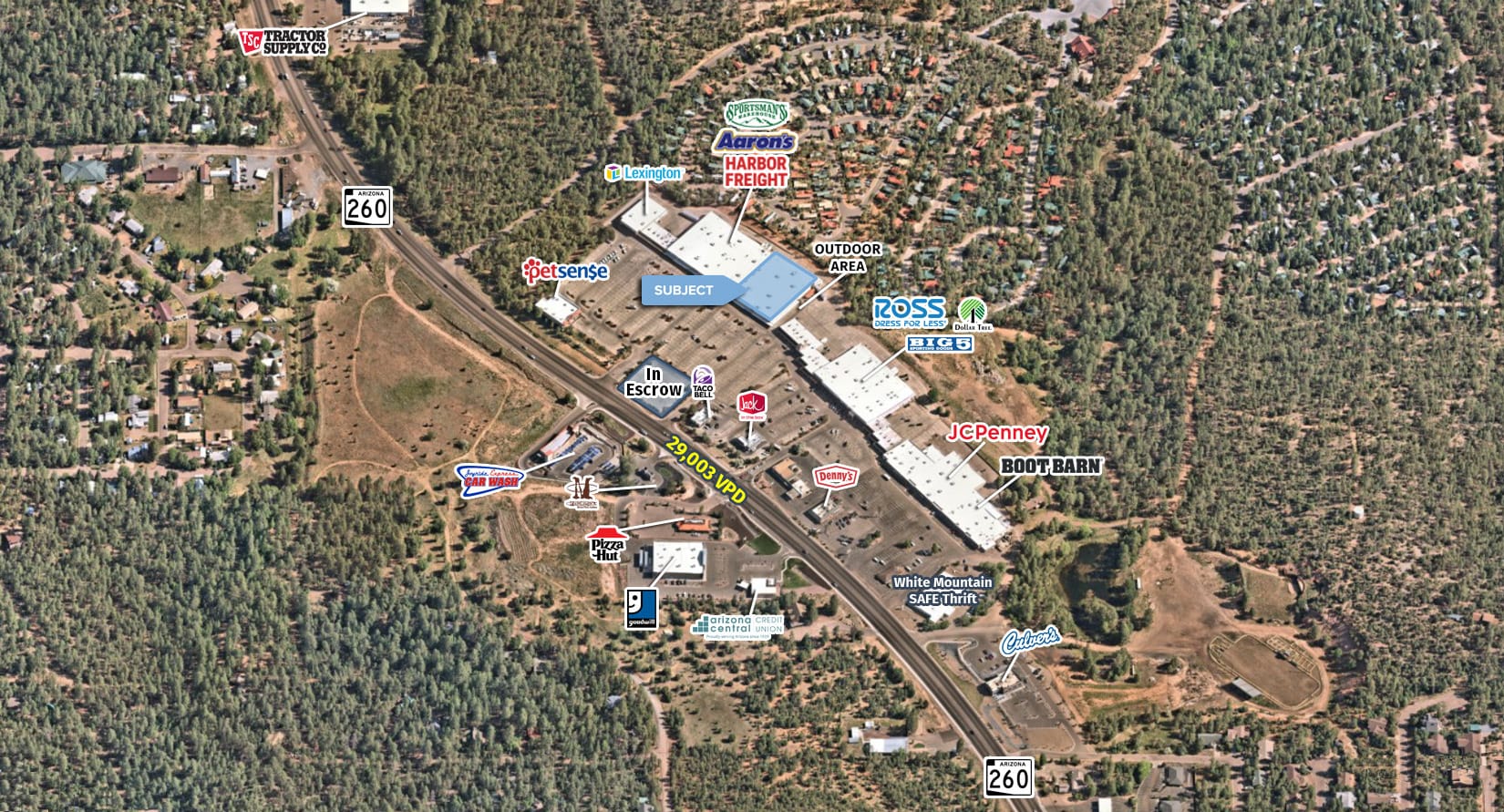 4411-4421 S White Mountain Rd, Show Low, AZ for lease Primary Photo- Image 1 of 7