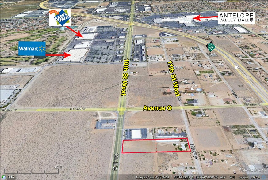 10th West St, Palmdale, CA for sale - Building Photo - Image 3 of 7