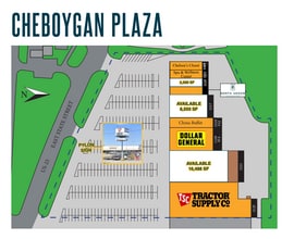 1109 E State St, Cheboygan, MI for lease Floor Plan- Image 1 of 1