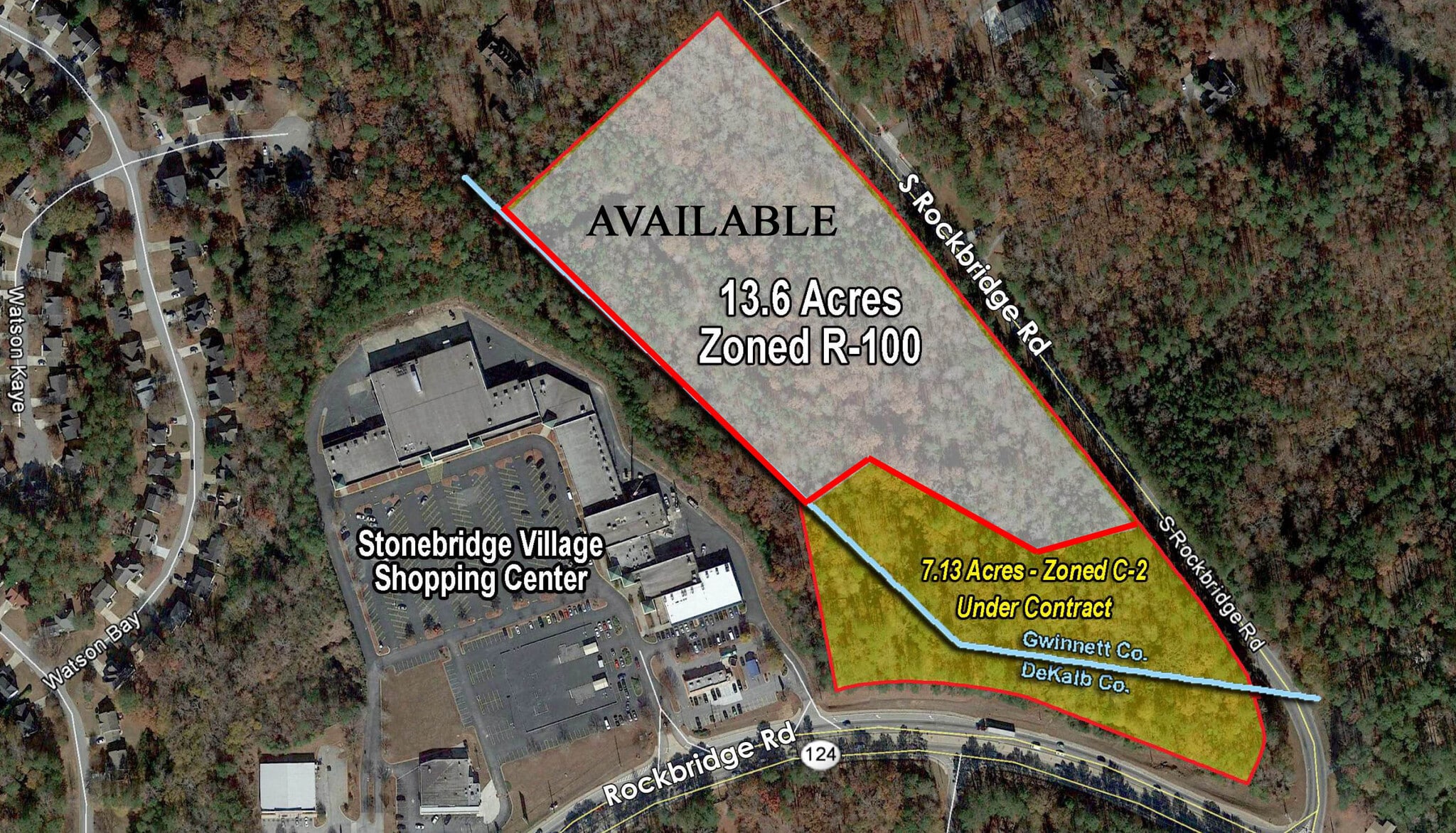 8070-8080 S Rockbridge Rd, Lithonia, GA for sale Aerial- Image 1 of 8