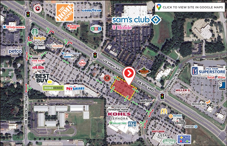441 US 27, Lady Lake, FL for lease - Aerial - Image 2 of 4