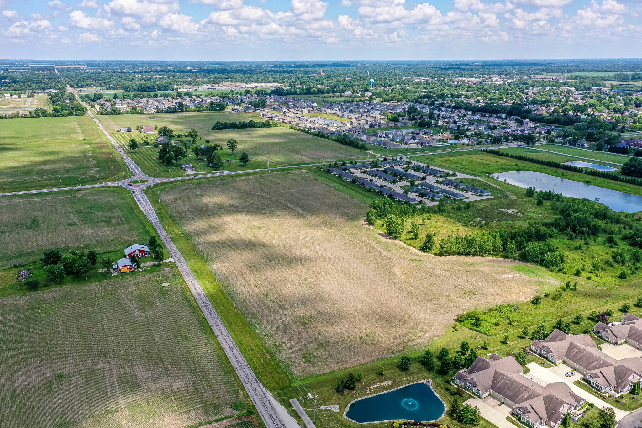 1000 Meridian Road, Greenfield, IN for sale Aerial- Image 1 of 2