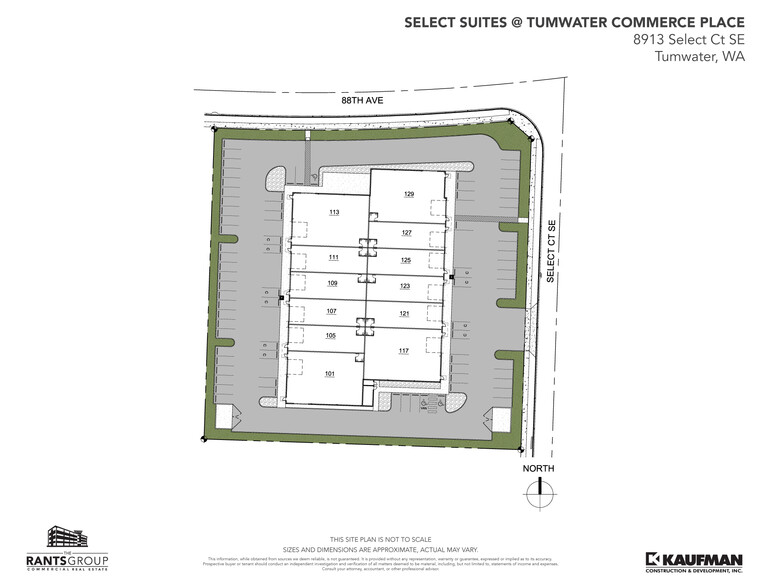 8913 Select Ct SE, Tumwater, WA for lease - Site Plan - Image 2 of 3