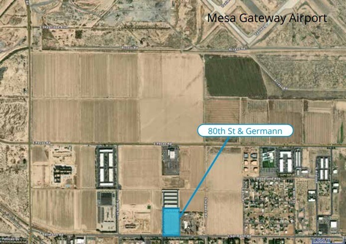 82nd St & Germann, Mesa, AZ à louer - Aérien - Image 3 de 3