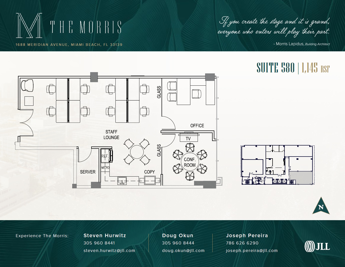 1688 Meridian Ave, Miami Beach, FL for lease Floor Plan- Image 1 of 1