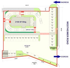 9235 Westheimer Rd, Houston, TX for lease Site Plan- Image 1 of 1