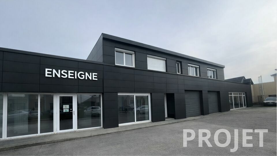 Retail in Saint Romain De Colbosc for lease Building Photo- Image 1 of 2