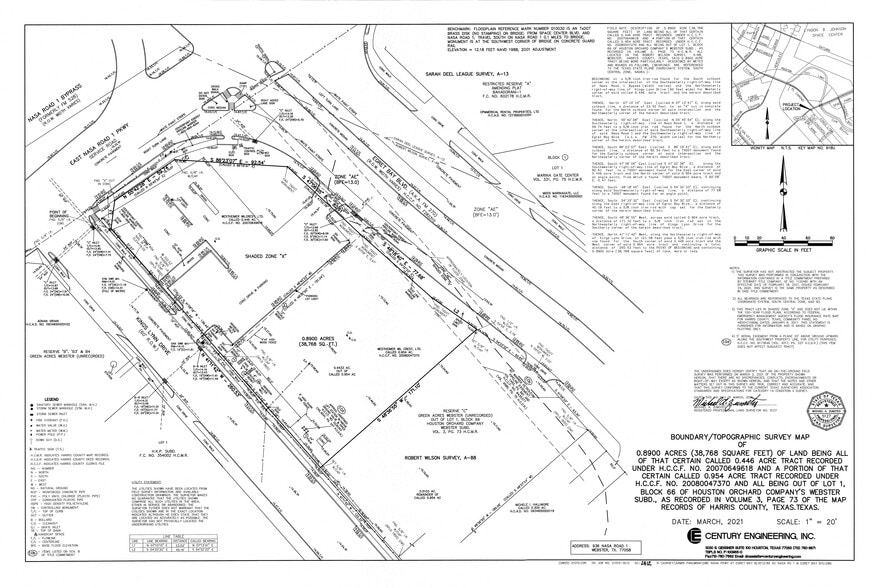 936 Nasa Pky, Houston, TX à vendre - Plan de site - Image 3 de 4