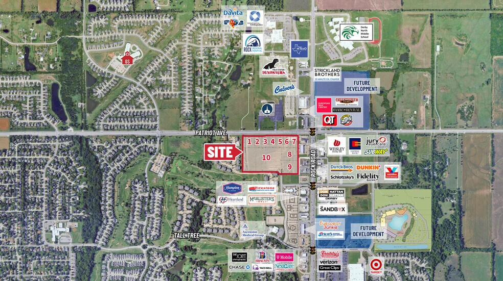 Patriot Ave, Derby, KS à vendre - Aérien - Image 1 de 3