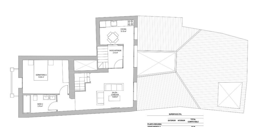 dans Cáceres, Cáceres à vendre - Plan d’étage - Image 3 de 3