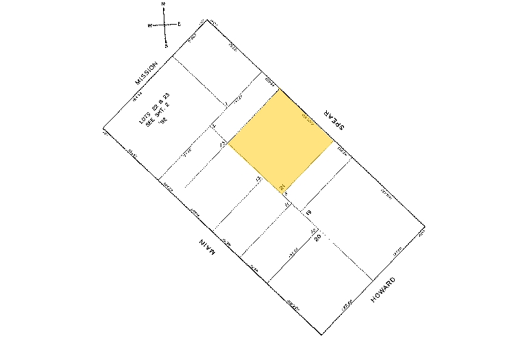 150 Spear St, San Francisco, CA à louer - Plan cadastral - Image 3 de 3
