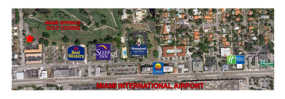 627 Eldron Dr, Miami Springs, FL à vendre - Aérien - Image 2 de 5