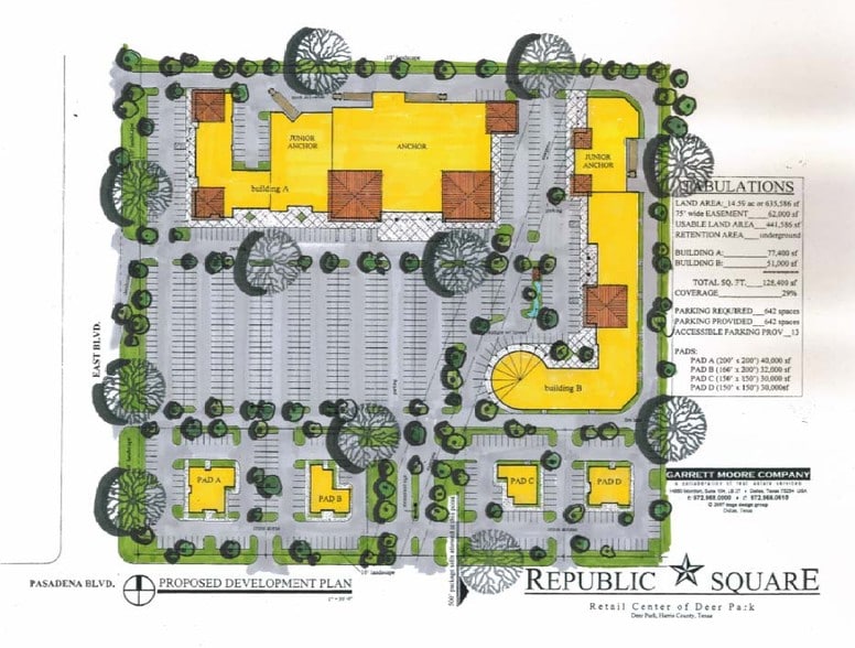 3401 East Blvd, Deer Park, TX for lease - Site Plan - Image 2 of 2