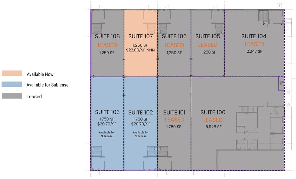 13201 W 43rd Dr, Golden, CO for lease - Floor Plan - Image 2 of 21