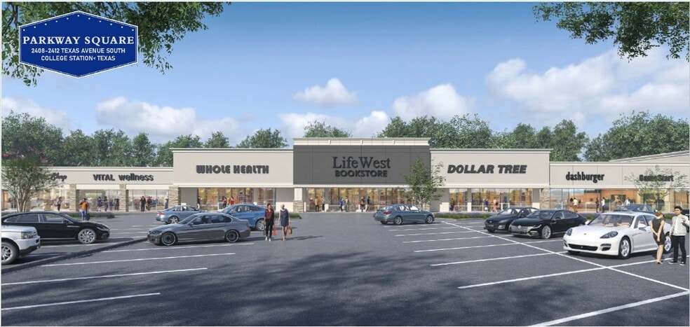 2408 Texas Ave S, College Station, TX for lease - Building Photo - Image 1 of 23