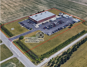 1040 N Towerline Rd, Saginaw, MI - Aerial  map view - Image1